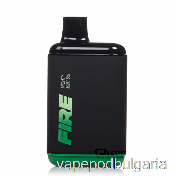 Vape Bulgaria Fire Xl 6000 за еднократна употреба могъща мента